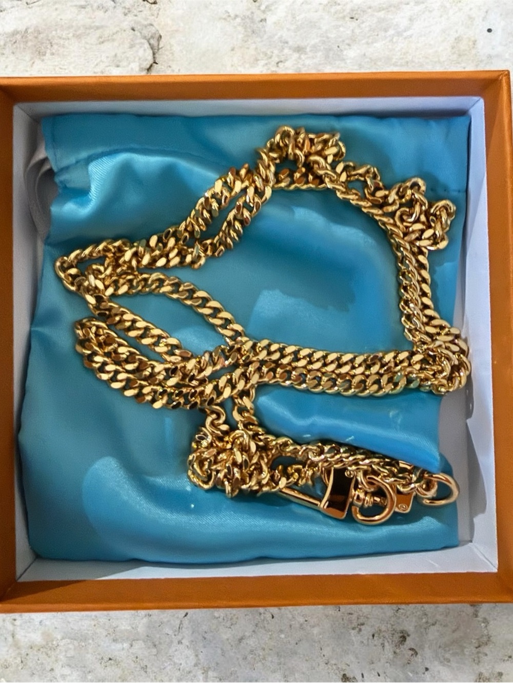 Gold Chain Shoulder Strap for Women Bags - Versatile Replacement Strap